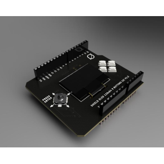 I2C Shield OLED with Joystick and 4 buttons