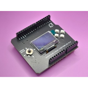 I2C Shield OLED with Joystick and 4 buttons