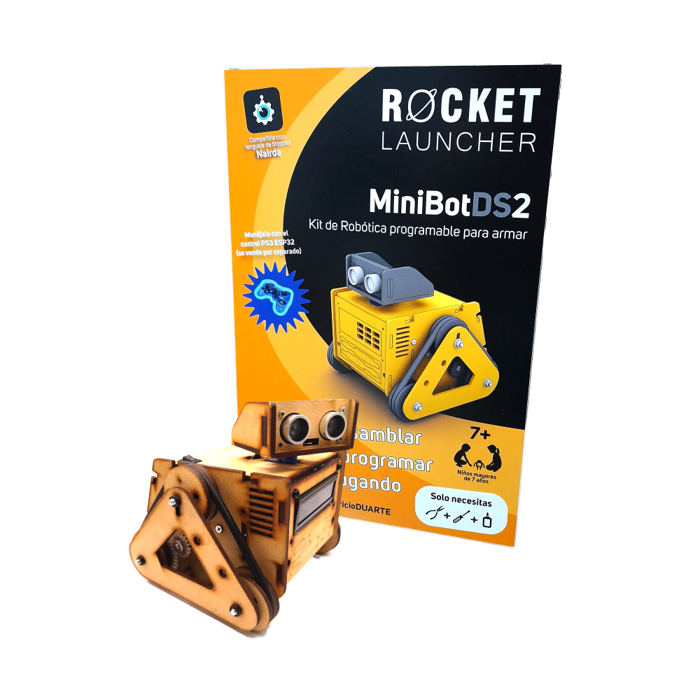 MiniBot DS2 Kit para Armar robot educativo